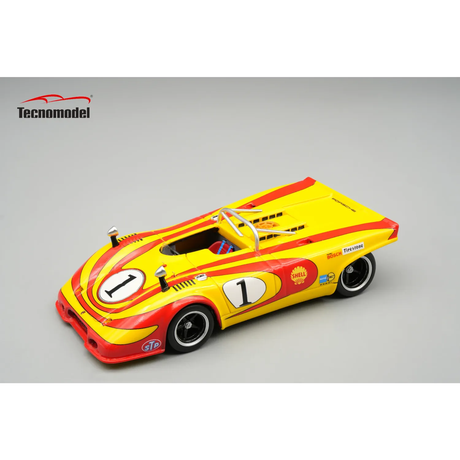 1:43 Tecnomodel - Porsche 917 Spider #1 6th Imola Interserie 1971 J. Neuhaus