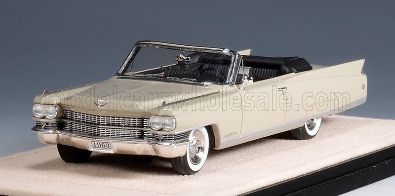1:43 Stamp Models - 1963 Cadillac Eldorado Biarritz Cabriolet Beige