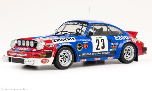 1:18 Ixo - Porsche 911 SC Gr.4, Rally Monte Carlo, 1981, Almeras, #23, J. Almeras - C. Tilber
