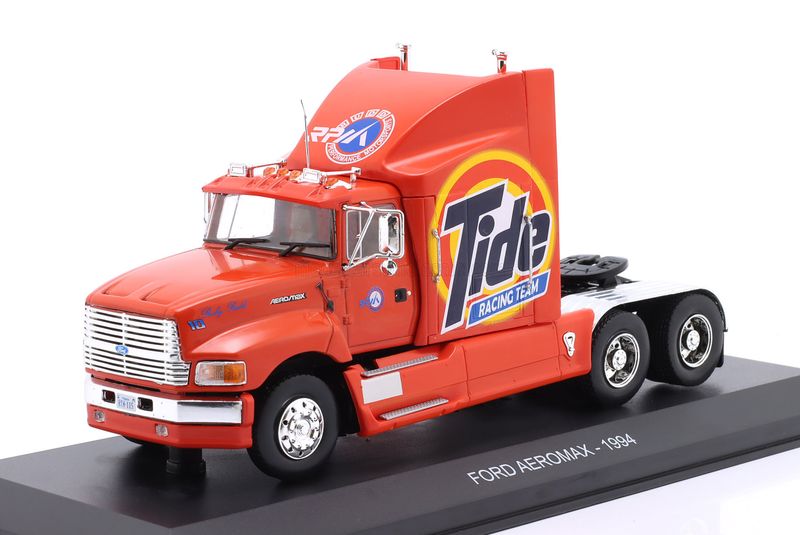 1:43 Hechette - FORD - AEROMAX TRACTOR TRUCK 3-ASSI 1994 - TIDE RACING TEAM
