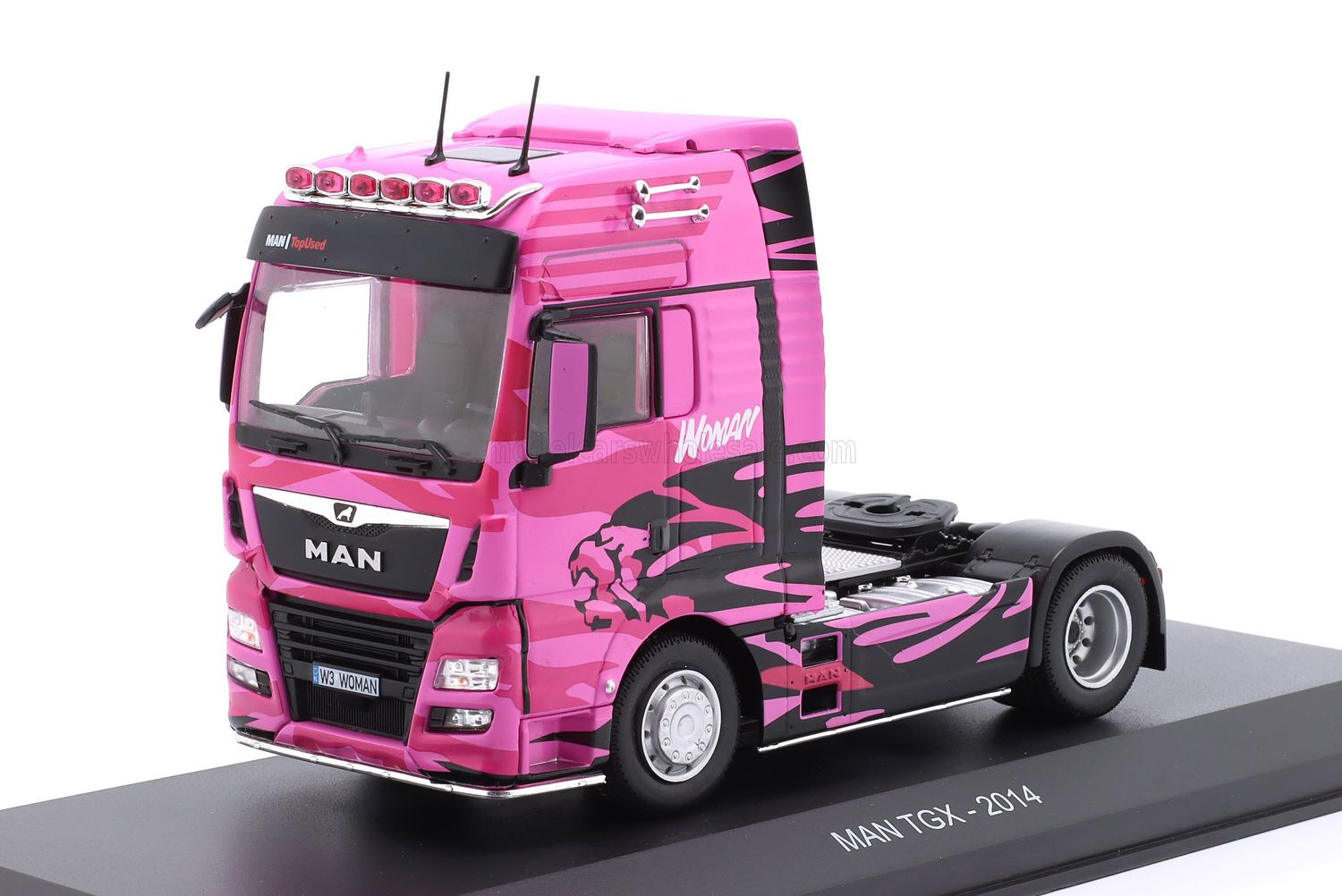 1:43 Hechette - MAN - TGX TRACTOR TRUCK 2-ASSI 2014 - WOMAN