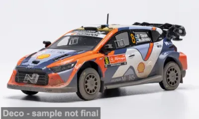 1:43 Ixo - Hyundai i20 N Rally1, Rally Portugal, 2025, #8, O. Tänak - M. Järveoja 1:43 Ixo - Hyundai i20 N Rally1, Rally Portugal, 2025, #8, O. Tänak - M. Järveoja