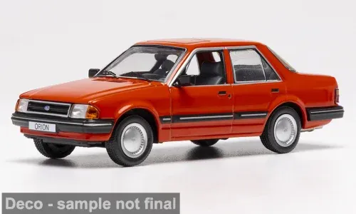 1:43 Ixo - Ford Orion MK I, rot, 1983