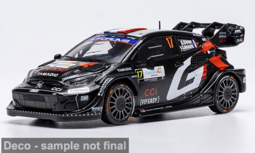 1:43 Ixo - Toyota GR Yaris Rally1, Rally Islas Canaris, 2025, #17, S. Ogier - V. Landais