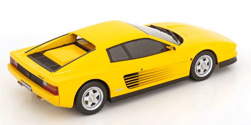 1:18 KK Scale - Ferrari Testarossa 1986 gelb