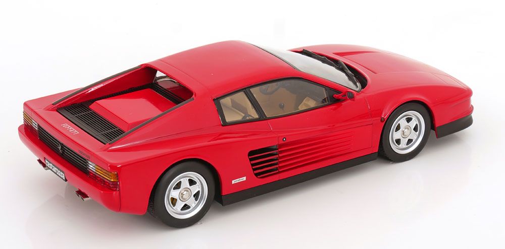 1:18 KK Scale - Ferrari Testarossa Interieur beige 1986 rot