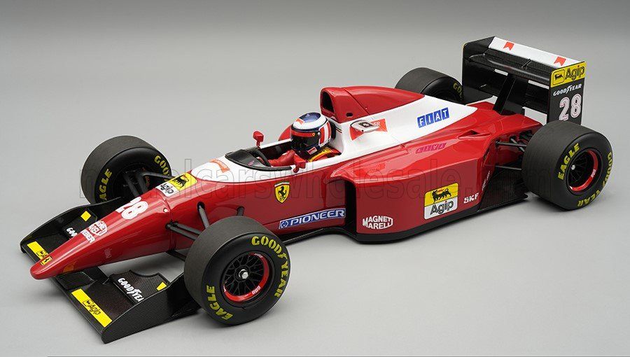 1:18 Tecnomodel - Ferrari F1 F93A Team Scuderia Ferrari #28 German GP 1993 G. Berger *With Driver Figure*