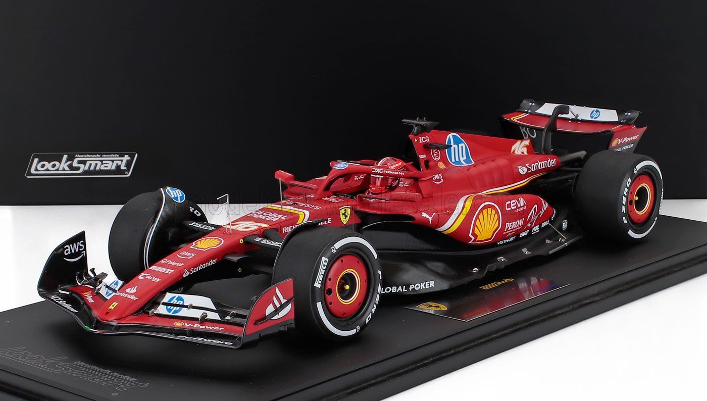 1:18 Looksmart - Ferrari SF-24 Austin GP 2024 – Charles Leclerc Winner 1:18 Looksmart - Ferrari SF-24 Austin GP 2024 – Charles Leclerc Winner