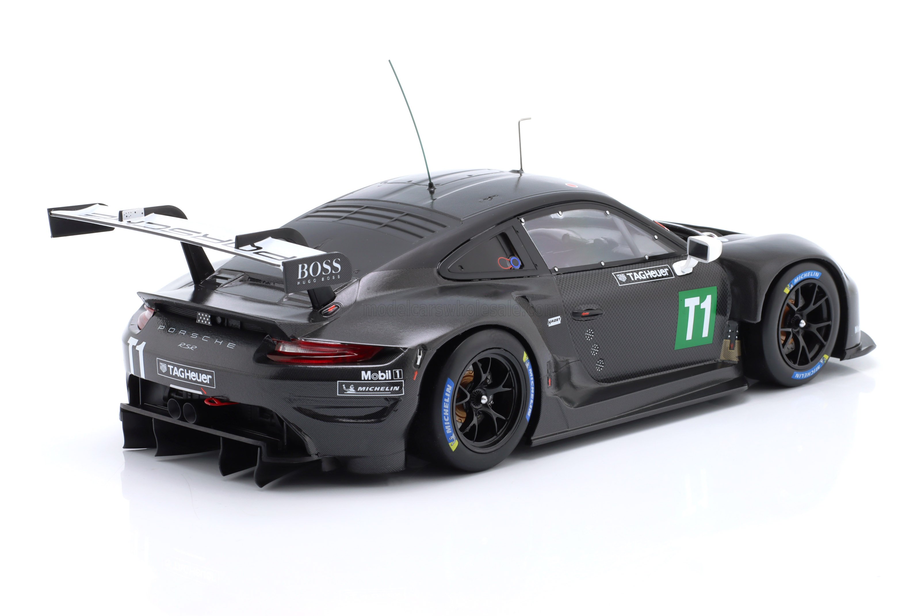 1:18 Ixo - Porsche 911 992 RSR 4.2L #T1 Test car 2023 Black