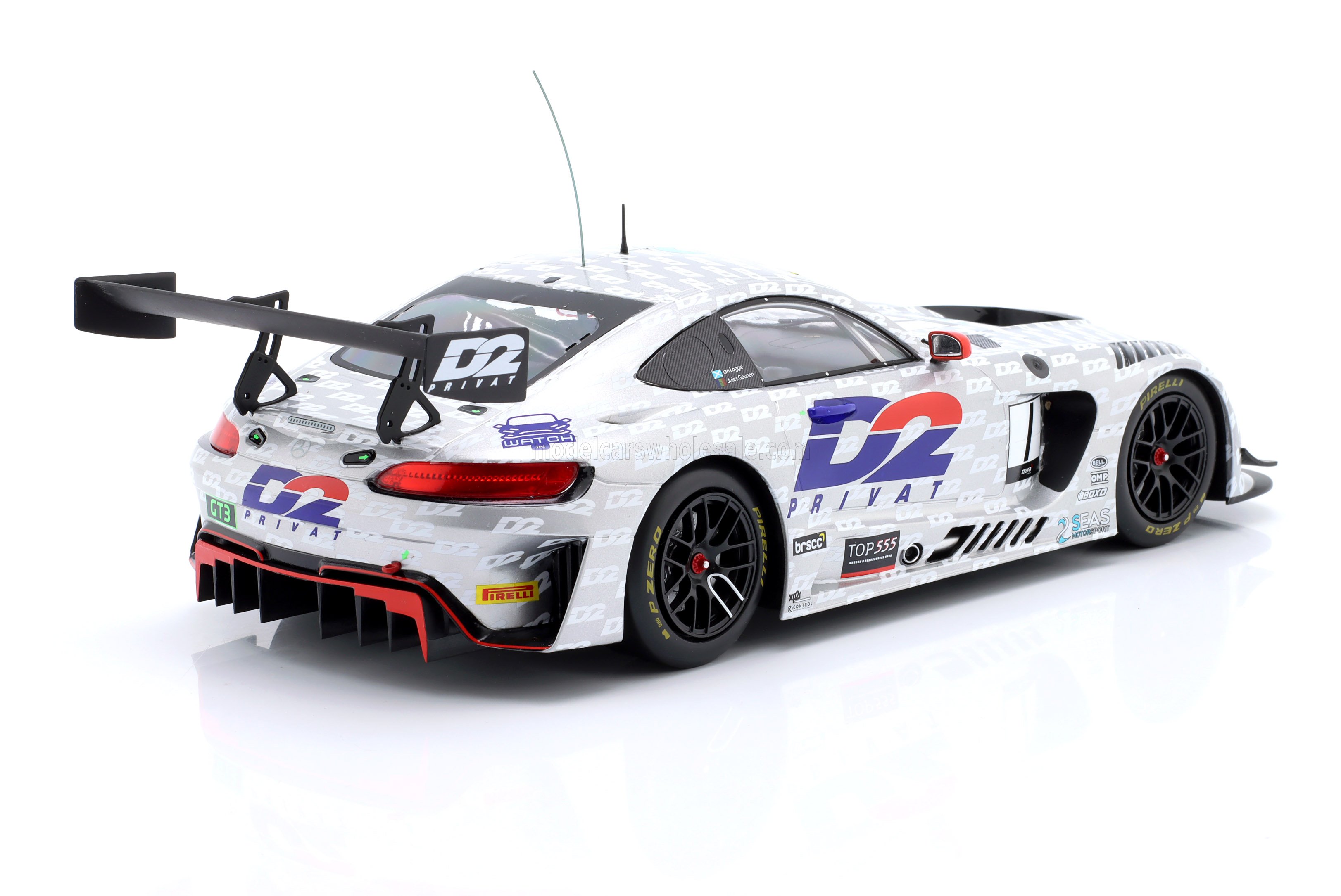 1:18 Ixo - Mercedes AMG GT3 6.2L V8 Team Seas Motorsports #1 British GT Championship 2023 I. Loggie - J. Gounon