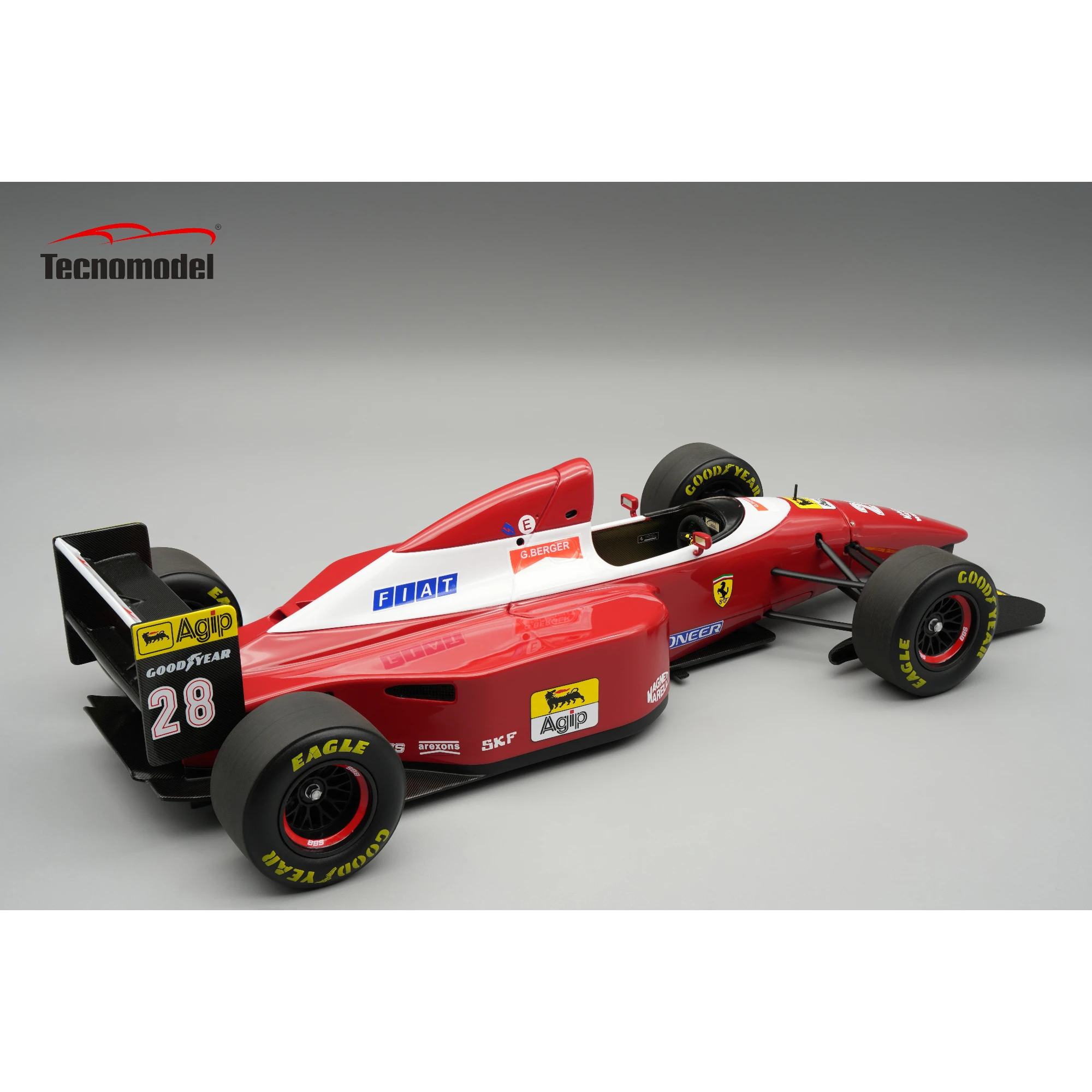 1:18 Tecnomodel - Ferrari F1 F93A Team Scuderia Ferrari #28 German GP 1993 G. Berger