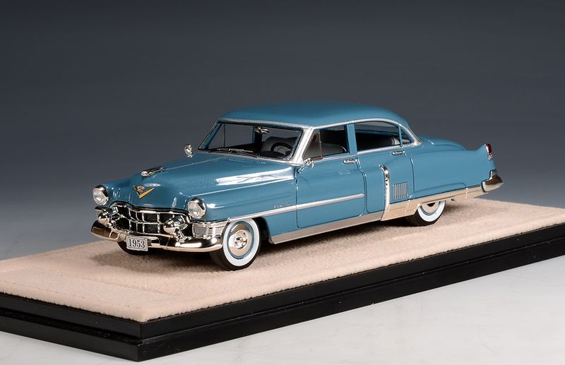 1:43 Stamp Models - 1953 Cadillac Fleetwood Sixty Special Blue 1:43 Stamp Models - 1953 Cadillac Fleetwood Sixty Special Blue