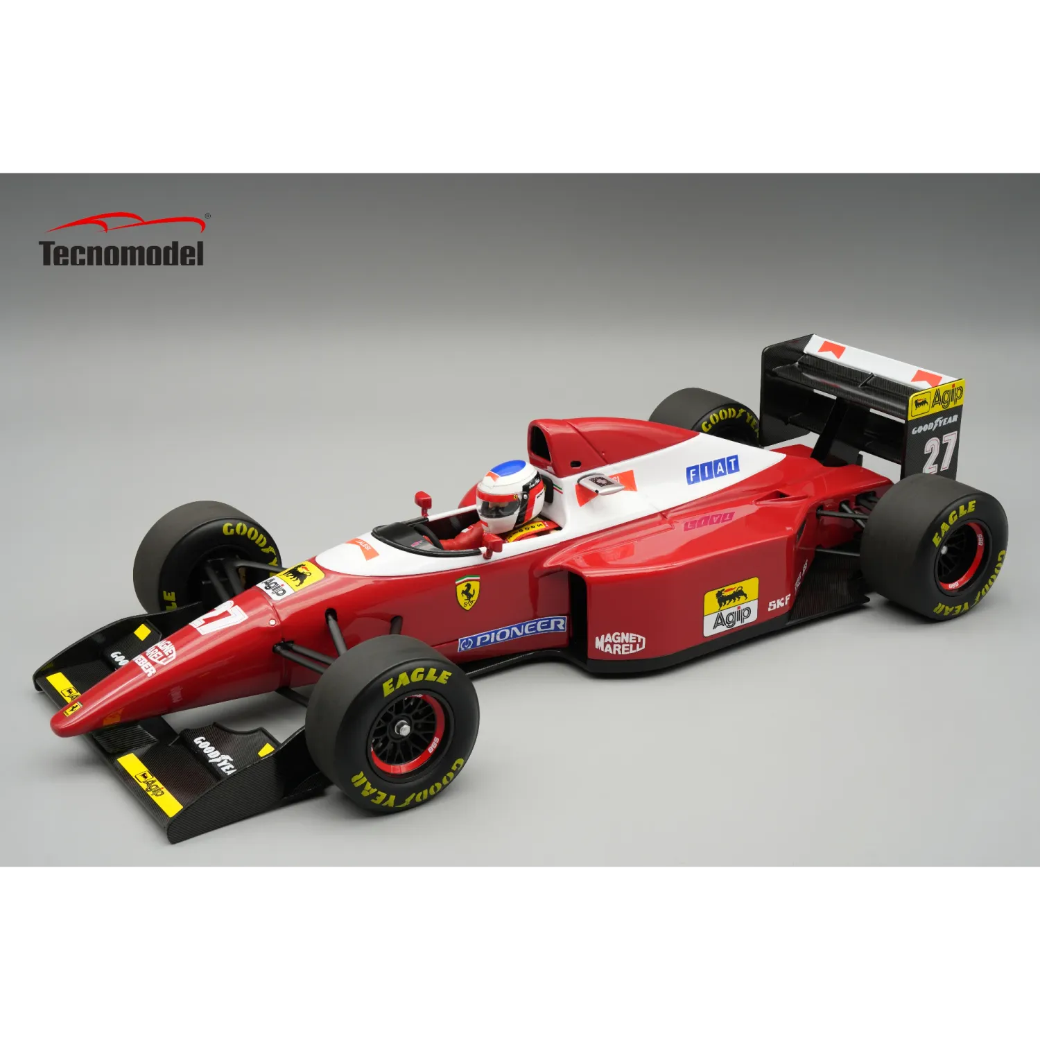 1:18 Tecnomodel - Ferrari F1 F93A Team Scuderia Ferrari #27 Monaco GP 1993 J. Alesi *With Driver Figure*