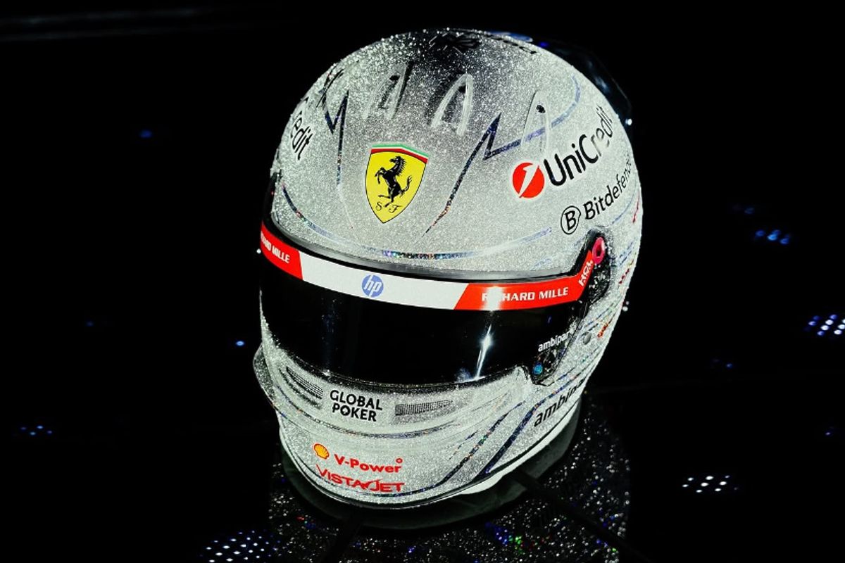1:5 Looksmart Helmets - Lewis Hamilton – Scuderia Ferrari HP Las Vegas GP 2025