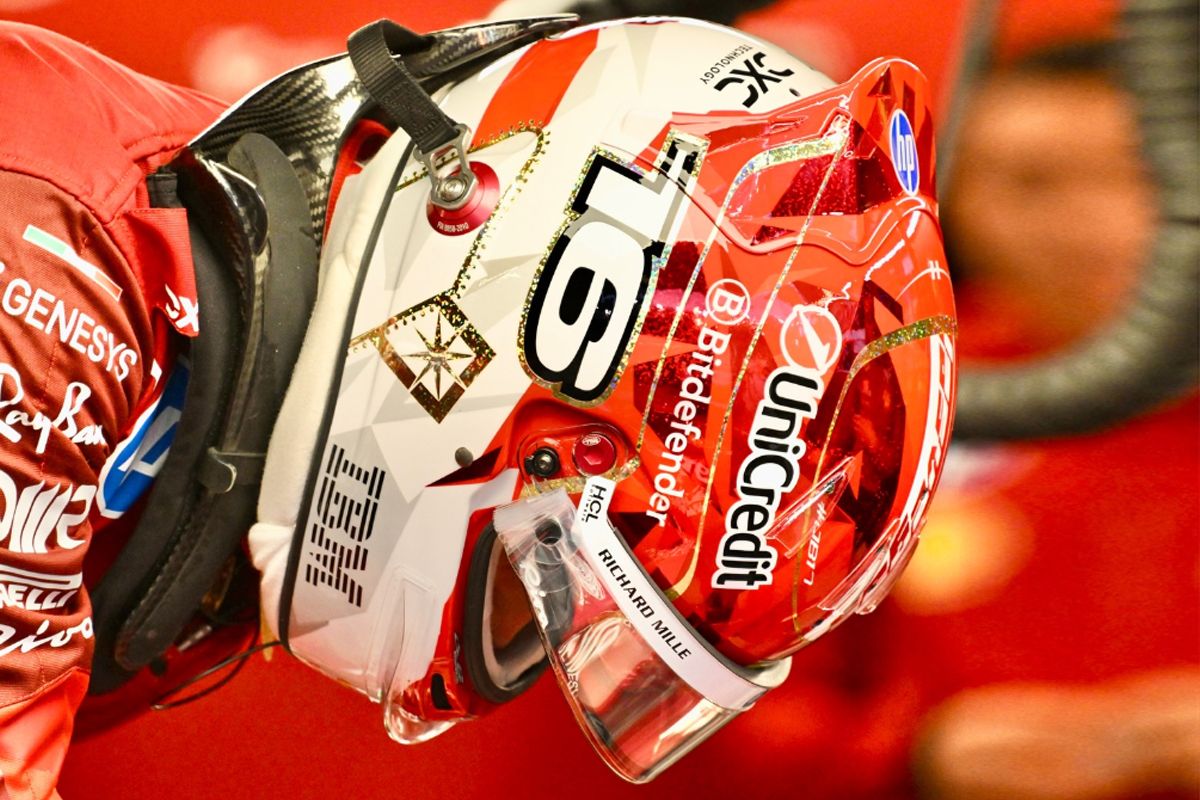 1:5 Looksmart Helmets - Charles Leclerc – Scuderia Ferrari HP Las Vegas GP 2024