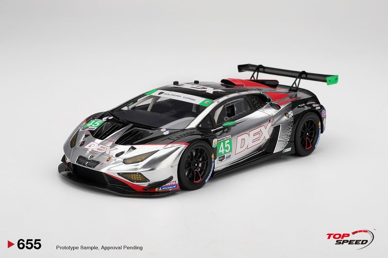 1:18 TSM - Lamborghini Huracan GT3 Evo2 5.2L V10 Team Wayne Taylor Racing #45 24h Daytona 2025 D. Formal - T. Hindman - G. Doyle - K. Marcelli