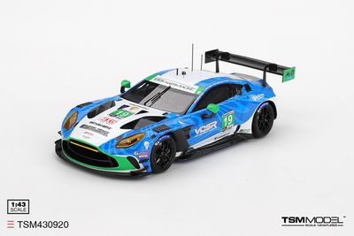 1:43 TSM - Aston Martin Vantage AMR GT34.0L Turbo Team Van der Steur Racing #19 Imsa 24 daytona 2025 R. Van der Steur - V. Hasse-Colt - A. McIntosh - M. Robin