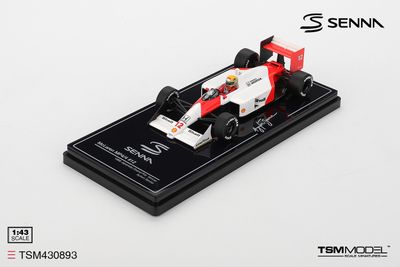 1:43 TSM - Mc Laren F1 Mp4/4 Honda #12 World Champion Winner Japan GP 1988 A. Senna 1:43 TSM - Mc Laren F1 Mp4/4 Honda #12 World Champion Winner Japan GP 1988 A. Senna