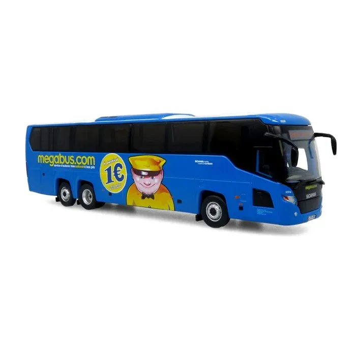1:87 Iconic Replicas - Scania Touring HD Coach: Megabus France *Paris Bercy MF7*