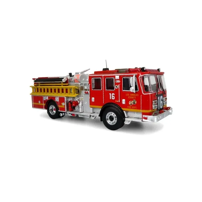 1:87 Iconic Replicas - KME Predator Fire Engine: LACFD - Engine 16 *LA Fire & Rescue* (Licensed by Los Angeles County Fire Department)
