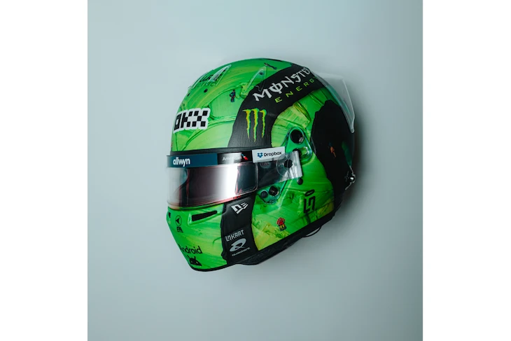 1:5 Spark Helmet - McLaren Formula 1 Team - Lando Norris - Las Vegas GP 2025