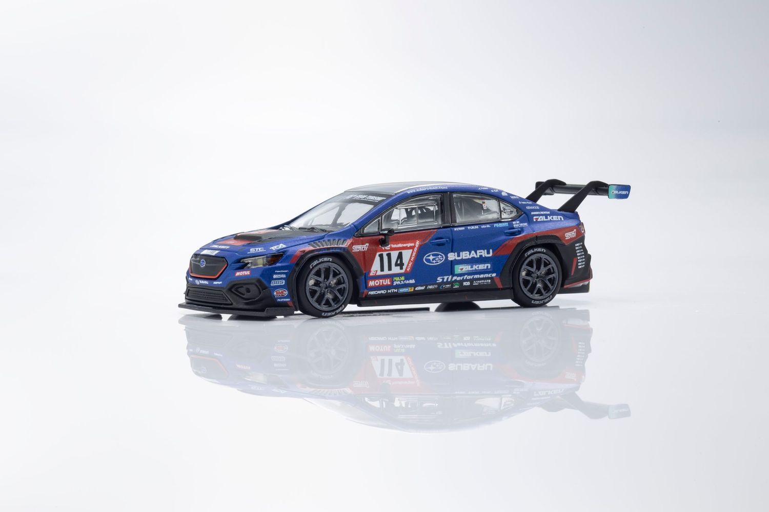 1:64 Kyosho - 2023 Subaru WRX STI NBR #114 (LED System) *with Book*