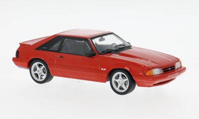 1:43 Ixo - Ford Mustang III, rot, 1992