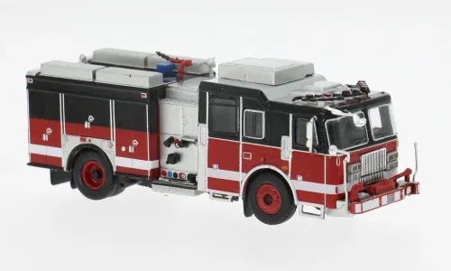1:87 PCX87 - Seagrave Attacker, rot/schwarz, 2013