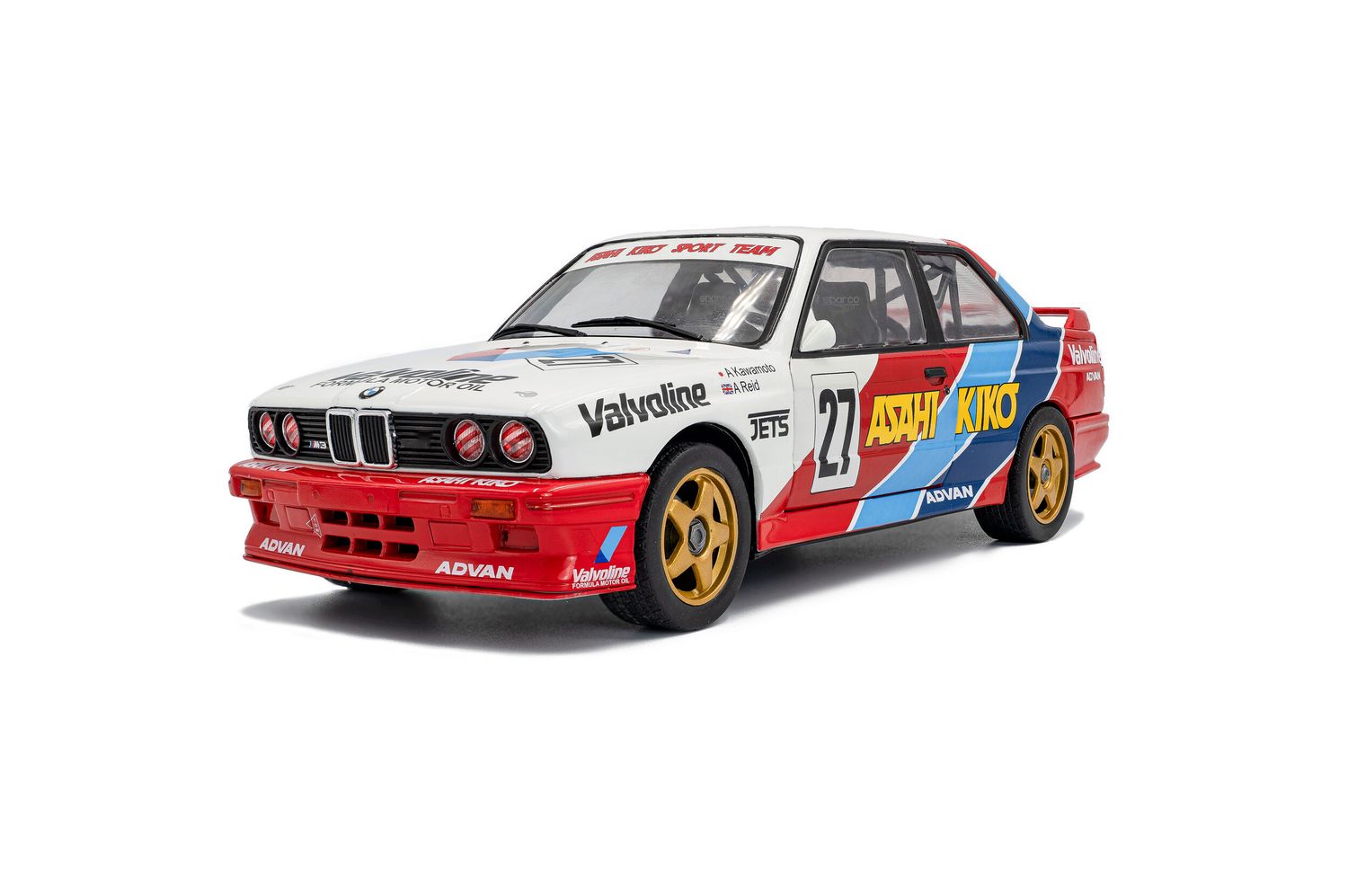 1:18 Solido - 1986 BMW M3 (E30) #27 Kawamoto Anthony Reid, JTCC