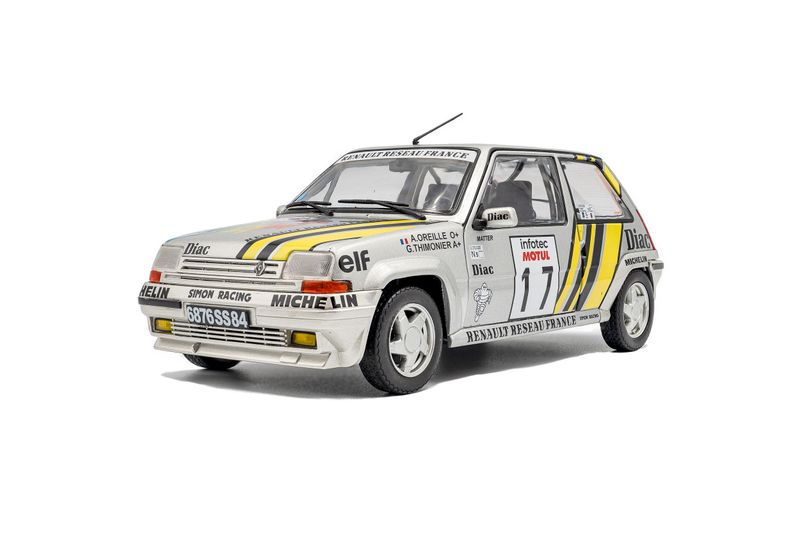 1:18 Solido - Renault 5 GT Turbo MK2 #17 Tour De Corse 1989 A. Oreille 1:18 Solido - Renault 5 GT Turbo MK2 #17 Tour De Corse 1989 A. Oreille