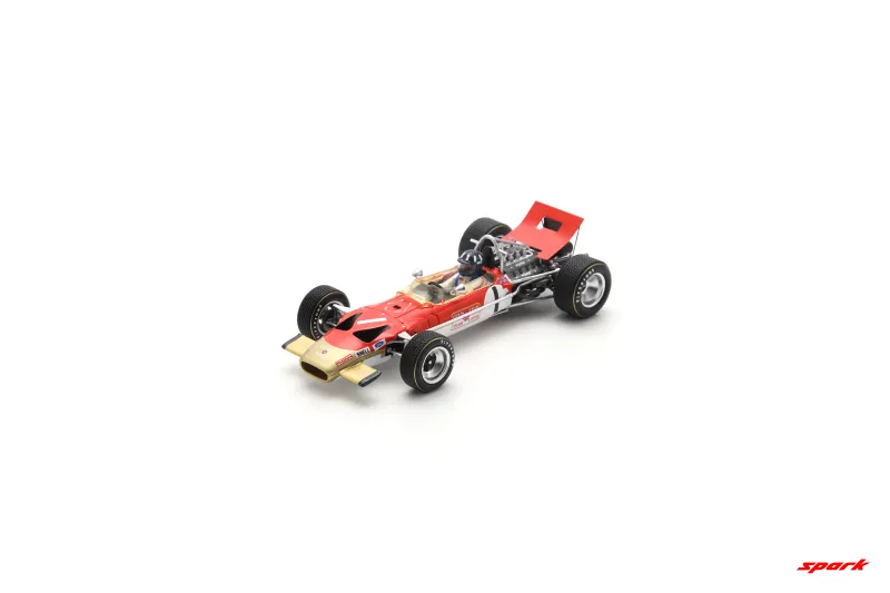 1:43 Spark - Lotus 49B No.1 Winner Monaco GP 1969 Graham Hill 1:43 Spark - Lotus 49B No.1 Winner Monaco GP 1969 Graham Hill