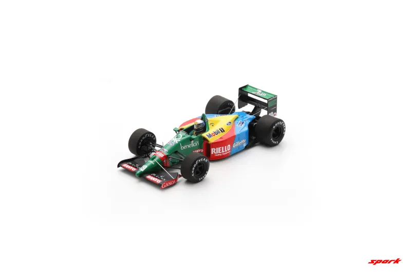 1:43 Spark - Benetton B189 No.19 3rd British GP 1989 Alessandro Nannini 1:43 Spark - Benetton B189 No.19 3rd British GP 1989 Alessandro Nannini