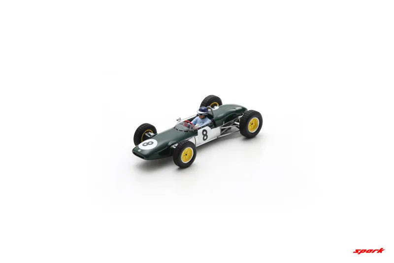 1:43 Spark - Lotus 21 No.8 3rd French GP 1961 Jim Clark 1:43 Spark - Lotus 21 No.8 3rd French GP 1961 Jim Clark