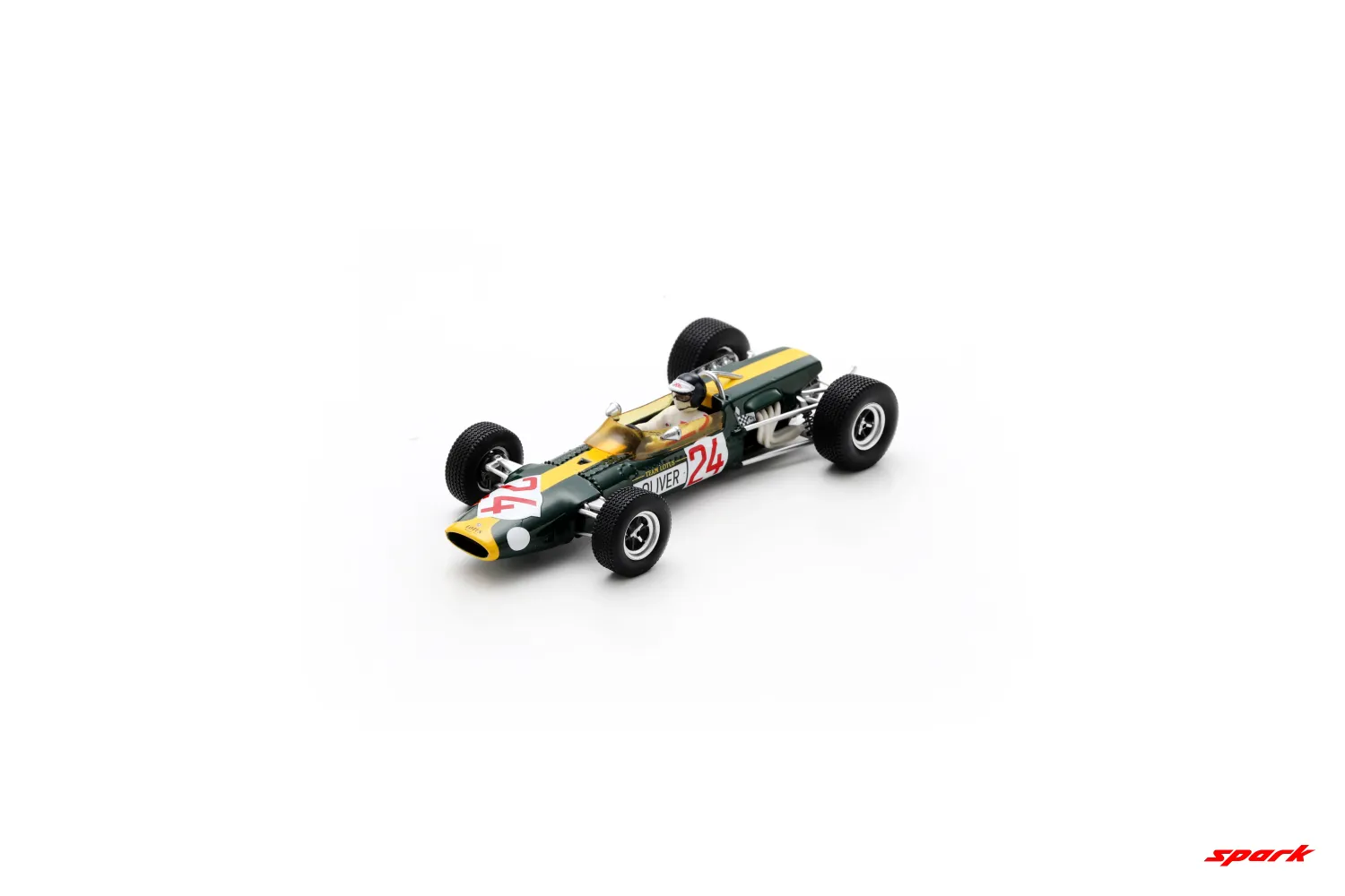 1:43 Spark - Lotus 48 No.24 Winner German GP F2 1967 Jackie Oliver 1:43 Spark - Lotus 48 No.24 Winner German GP F2 1967 Jackie Oliver