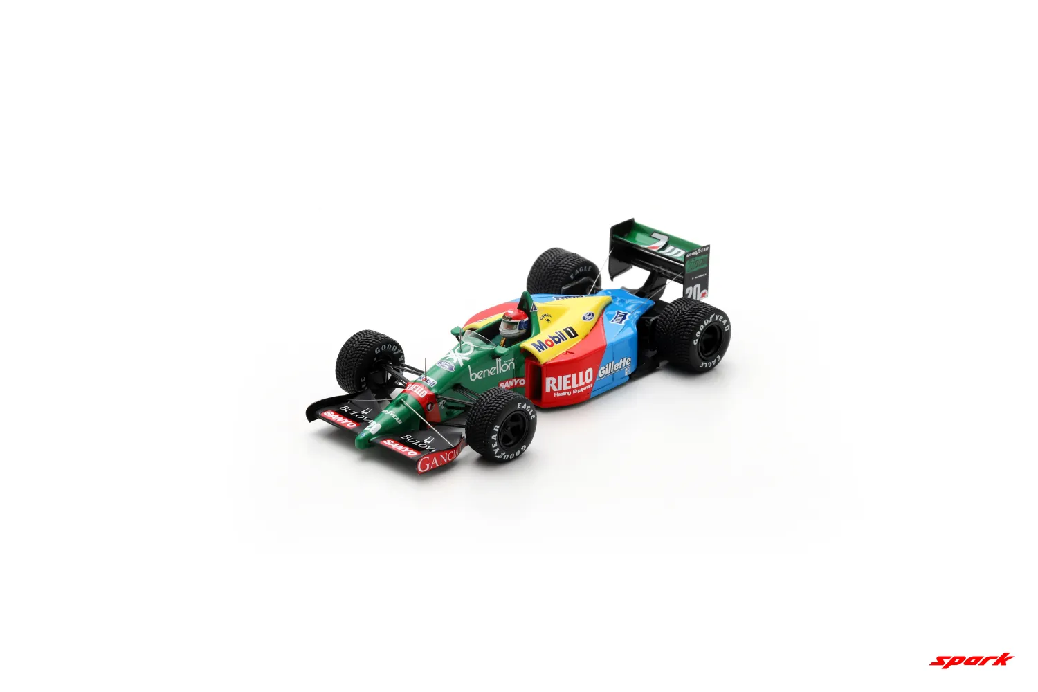 1:43 Spark - Benetton B189 No.20 5th Australian GP 1989 Emanuele Pirro