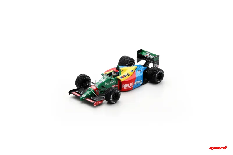 1:43 Spark - Benetton B189 No.20 5th Australian GP 1989 Emanuele Pirro 1:43 Spark - Benetton B189 No.20 5th Australian GP 1989 Emanuele Pirro