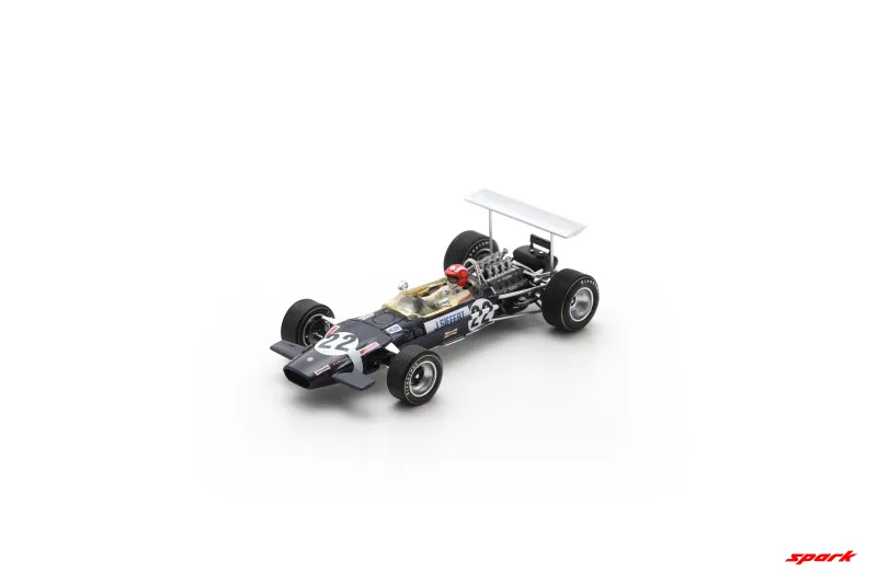 1:43 Spark - Lotus 49B No.22 Winner British GP 1968 Jo Siffert 1:43 Spark - Lotus 49B No.22 Winner British GP 1968 Jo Siffert