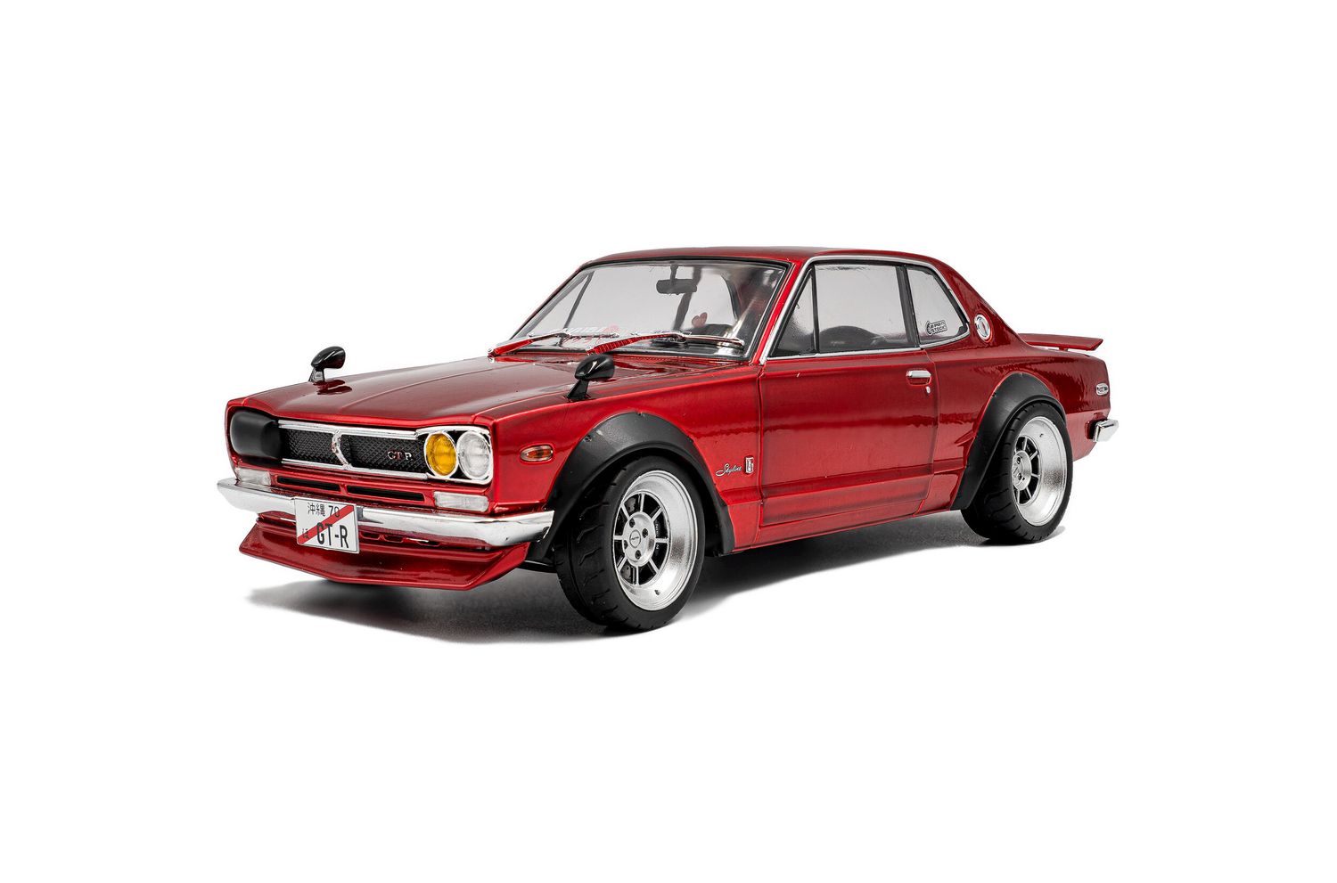 1:18 Solido - Nissan Skyline (C10) HAKOSUKA red