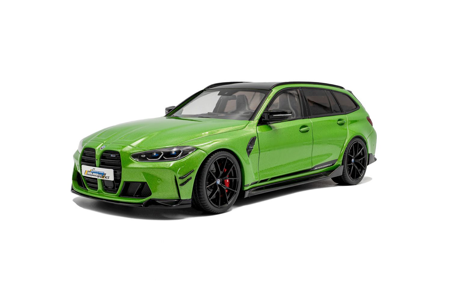 1:18 Solido - 2024 BMW M3 Touring Performace Green Metallic