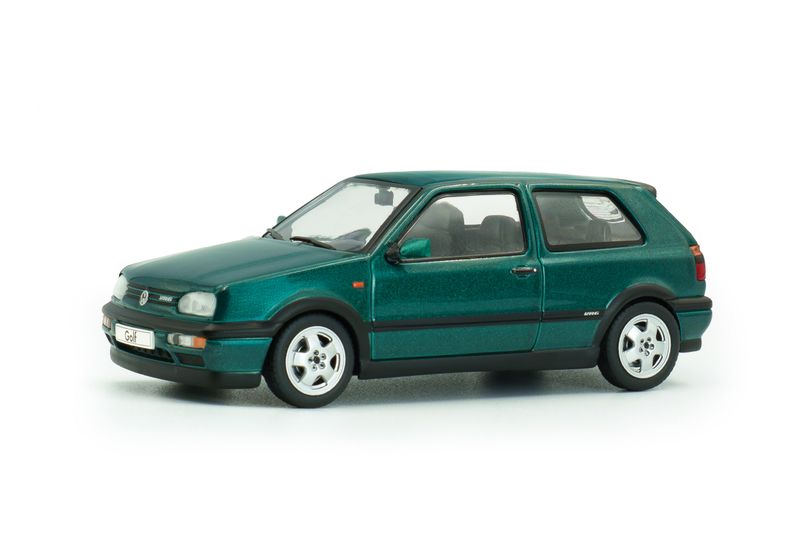 1:43 Solido - VOLKSWAGEN GOLF MKIII VR6 GREEN 1994 1:43 Solido - VOLKSWAGEN GOLF MKIII VR6 GREEN 1994
