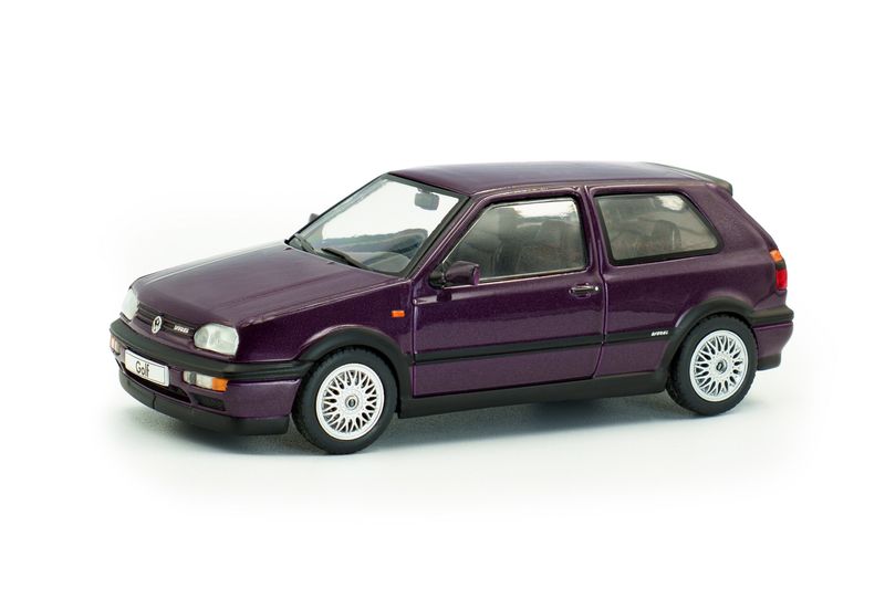 1:43 Solido - VOLKSWAGEN GOLF MKIII VR6 PURPLE 1994 1:43 Solido - VOLKSWAGEN GOLF MKIII VR6 PURPLE 1994