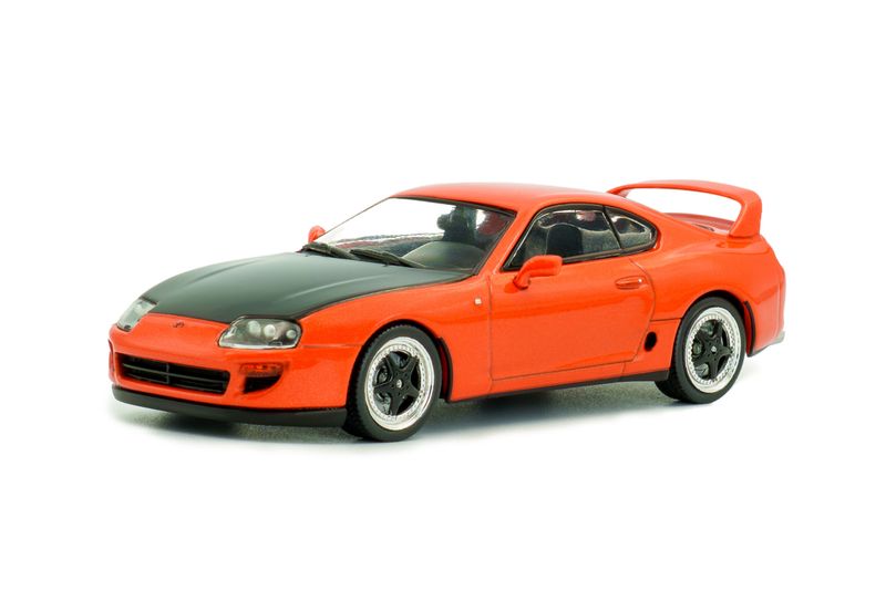 1:43 Solido - 2001 Toyota Supra Mk.4 Orange 1:43 Solido - 2001 Toyota Supra Mk.4 Orange