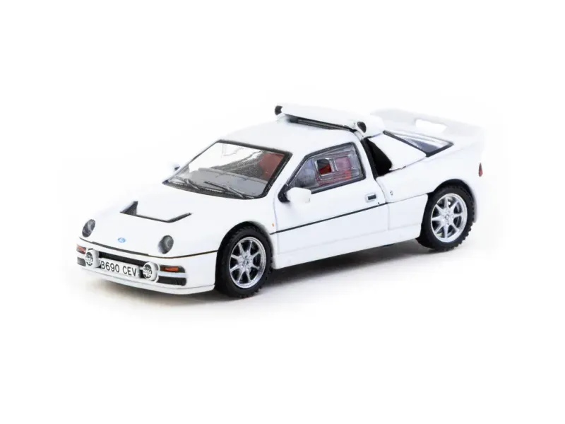 1:64 Tarmac - Ford RS200, white 1:64 Tarmac - Ford RS200, white