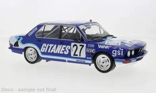1:18 Ixo - BMW 528i (E28) #27 24h Spa A. Cudini - H. Regout - A. Peltier