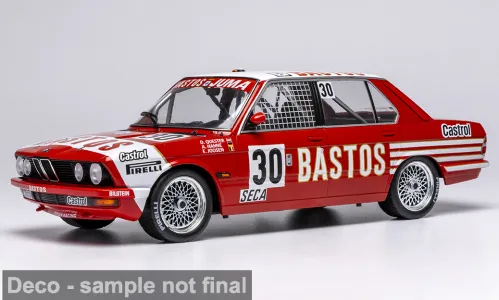 1:18 Ixo - BMW 528i (E28) #30 24h Spa H. Heyer - E. Joosen - A. Hahne