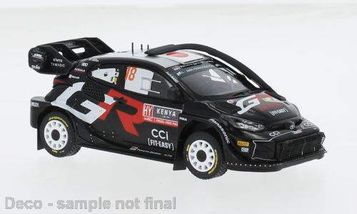 1:43 Ixo - 2024 Toyota Yaris Rally 1 WRC #18 Safari Rallye Kenia T.Katsuta A.Johnston