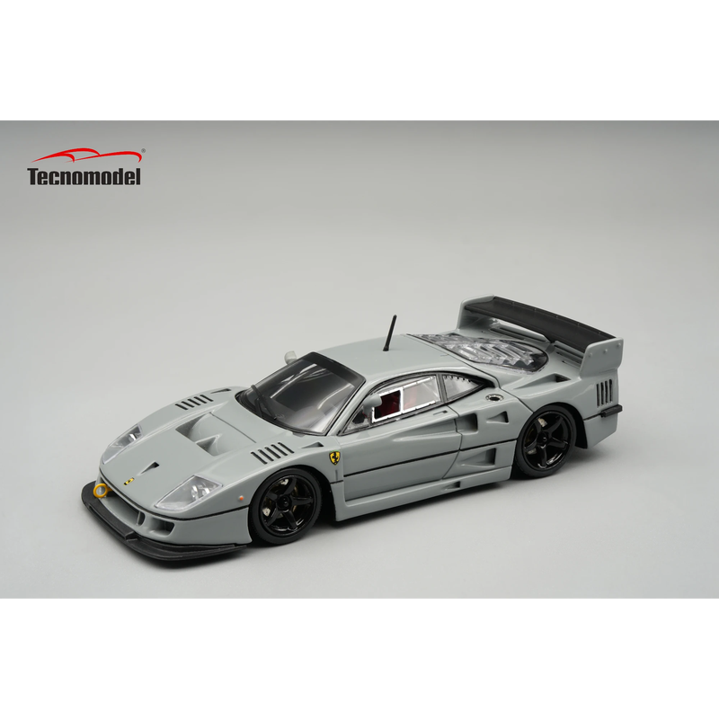 1:43 Tecnomodel - 1996 Ferrari F40 LM Press Version Grigio Medio