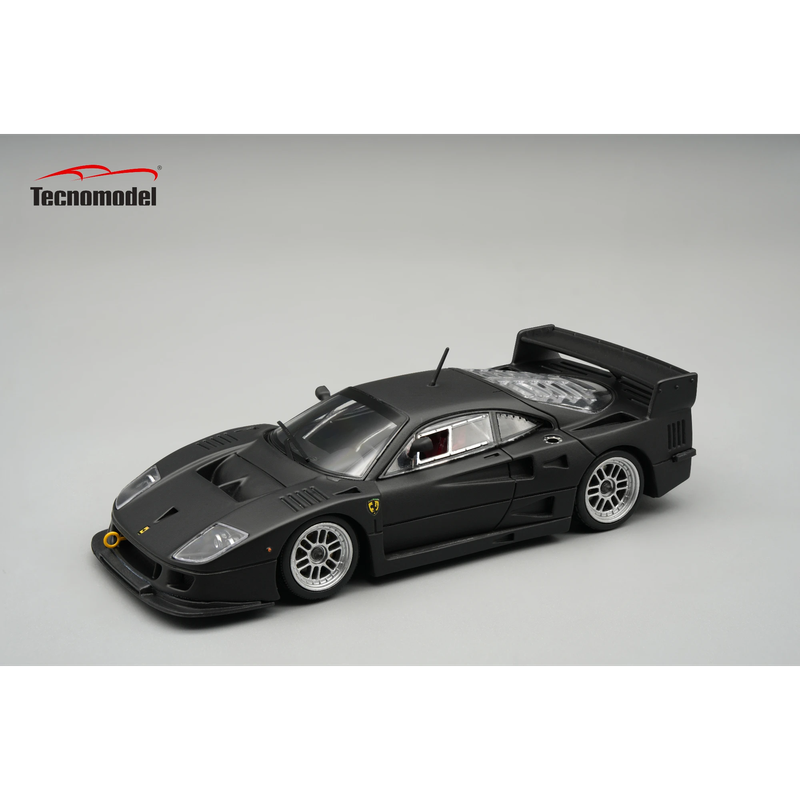 1:43 Tecnomodel - 1996 Ferrari F40 LM Press Version Matt Black