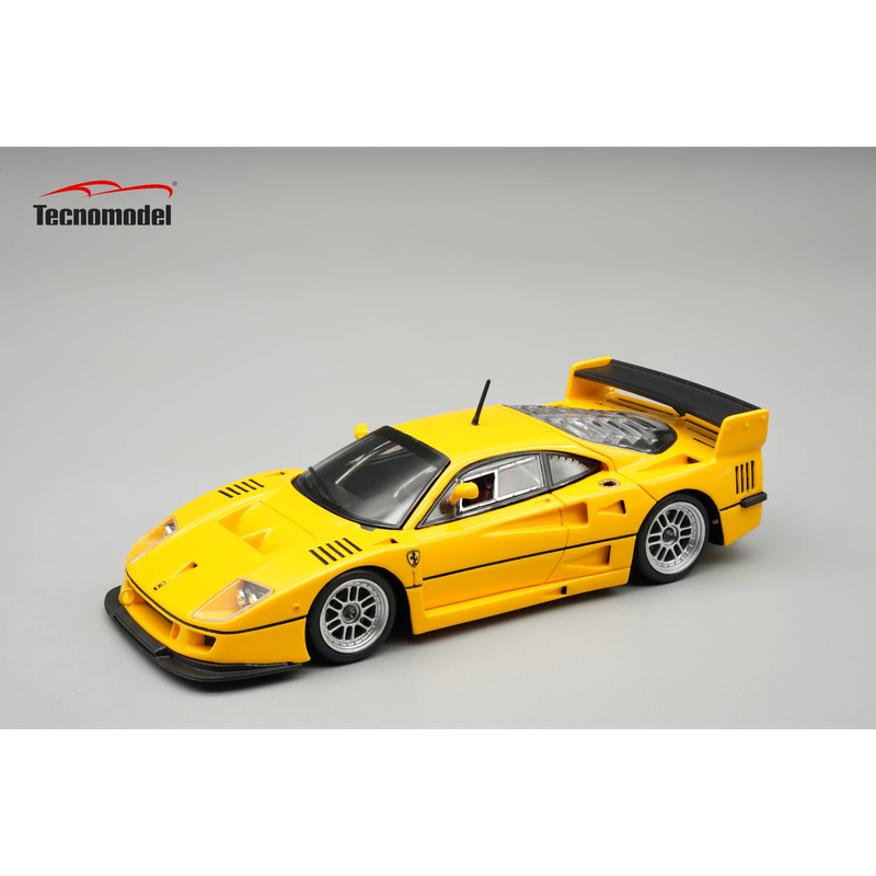 1:43 Tecnomodel - 1996 Ferrari F40 LM Press Version Giallo Modena