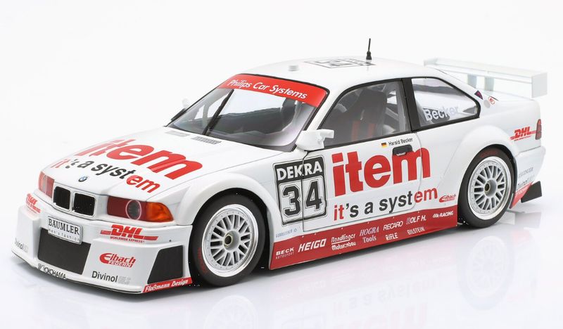 1:18 Werk83 - BMW 325i Coupe E36 DTM #34 DTM 1994 - Harald Becker